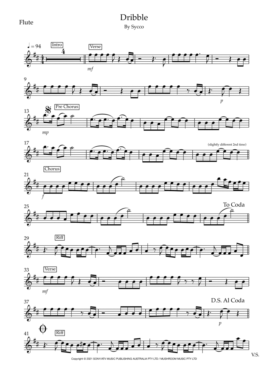 Dribble (arr. Matt Luff)