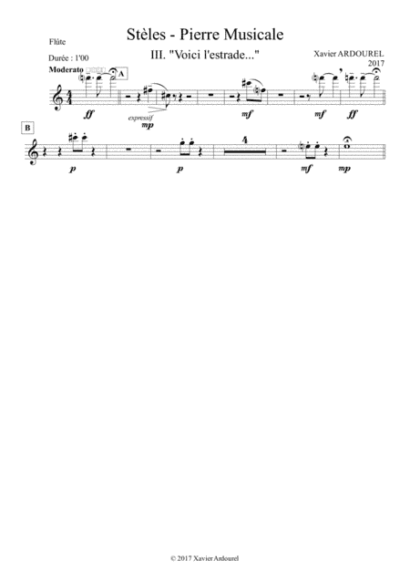Stèles -Pierre Musicale III