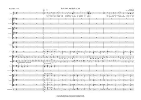 It's Still Rock And Roll To Me (arr. Daryl McKenzie)