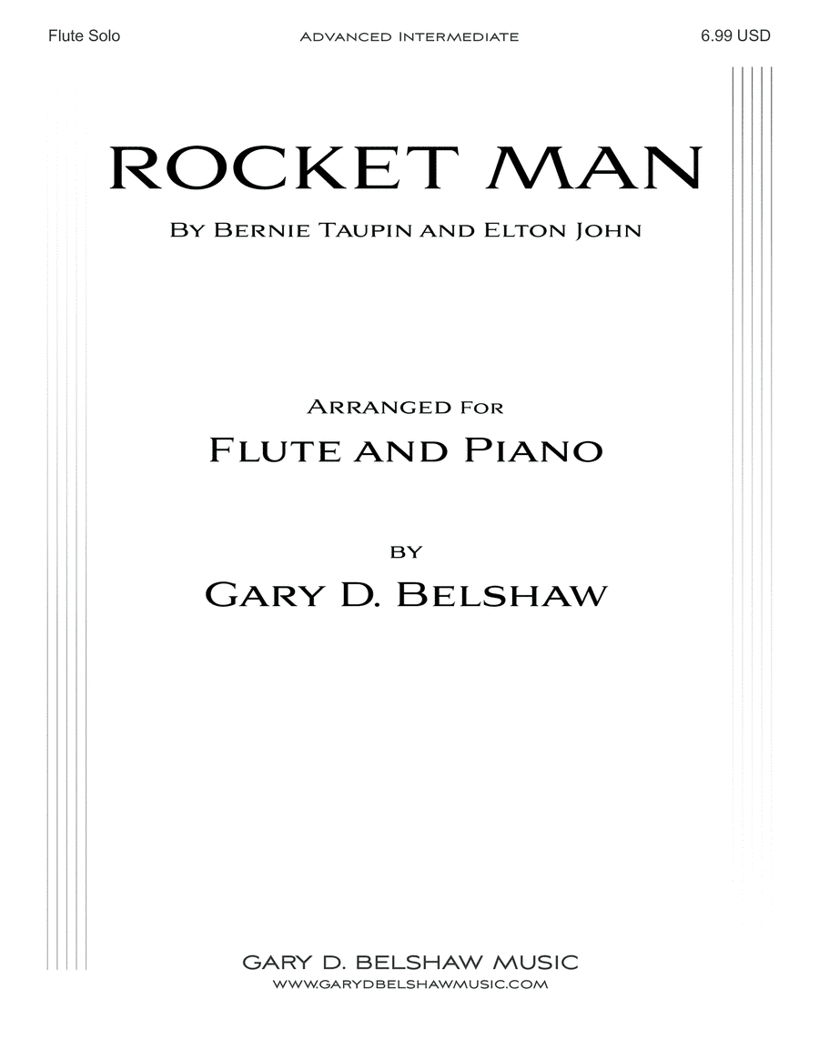 Rocket Man (i Think It's Gonna Be A Long Long Time) (arr. Gary D. Belshaw (ASCAP))