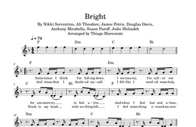 Bright (arr. Thiago Marconato)