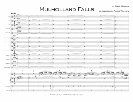 Mulholland Falls (arr. Chris Walden)