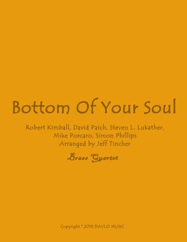 Bottom Of Your Soul (arr. Jeff Tincher)