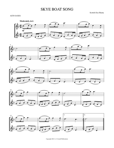 Skye Boat Song (arr. Mark Phillips)