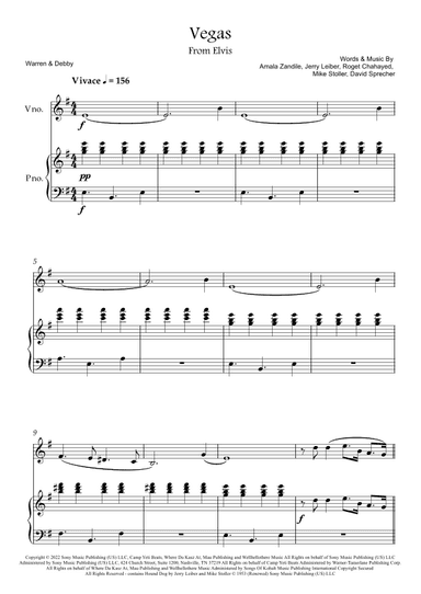 Vegas (arr. Warren & Debby)