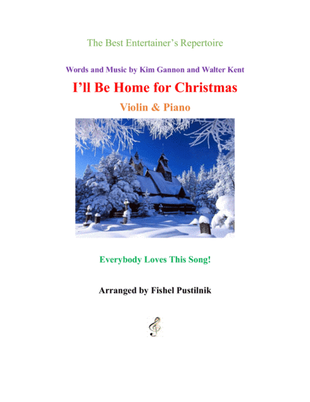 I'll Be Home For Christmas (arr. Fishel Pustilnik)
