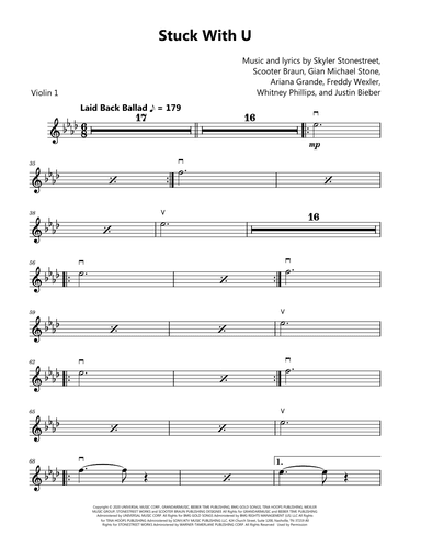 Stuck With U (arr. David Lartey)