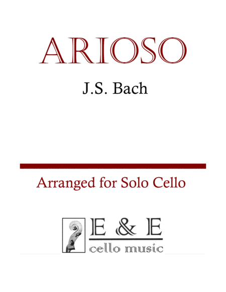 Arioso (arr. E & E Cello Music)