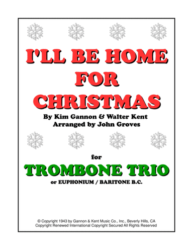I'll Be Home For Christmas (arr. John Groves)