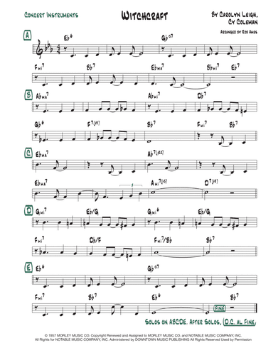 Witchcraft (arr. Rob Ames)