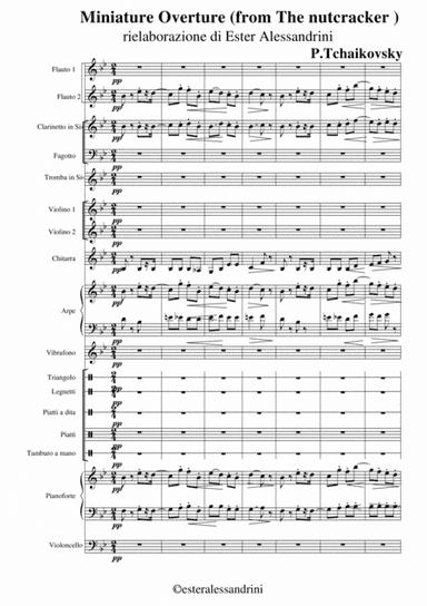The Nutcracker : Miniature Overture (arr. Ester Alessandrini)
