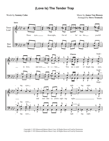 (love Is) The Tender Trap (arr. Steve Tramack)