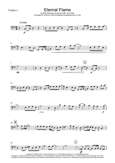Eternal Flame (arr. Julie Doubleday)