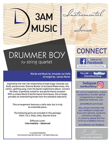 Drummer Boy (arr. James Marler)