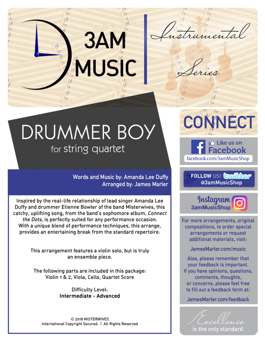 Drummer Boy (arr. James Marler)