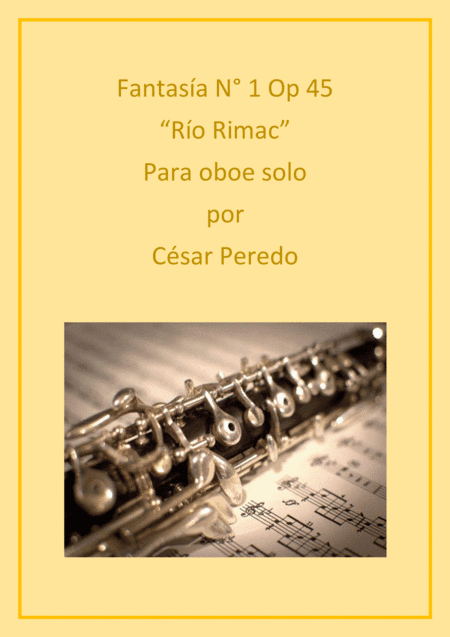 Fantasia N° 1 Op 45 para oboe solo - Rio Rimac