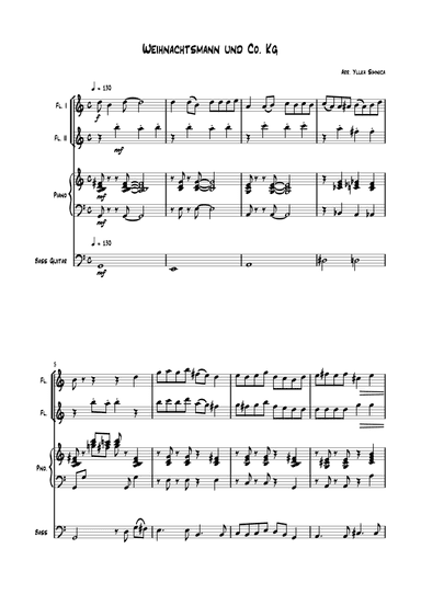 Weihnachtsmann und Co. Kg. (arr. Yllka Simnica)