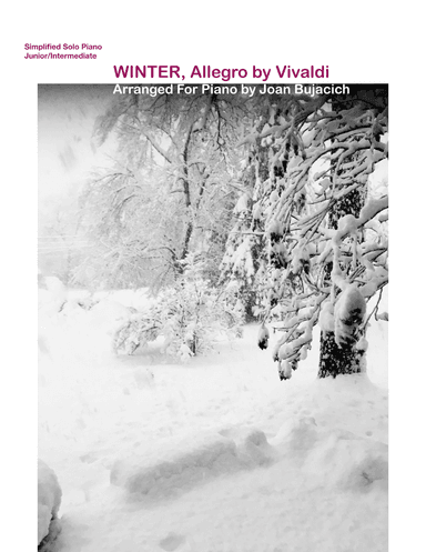 Winter (Allegro)  from Vivaldi's Four Seasons (arr. Joan Bujacich)