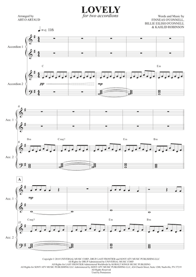 Lovely (arr. Art.o Artaud)