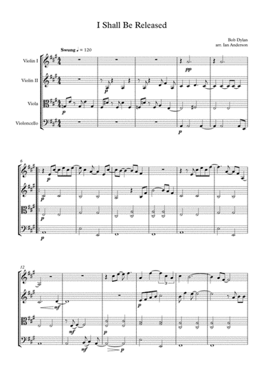 I Shall Be Released (arr. Ian Anderson)