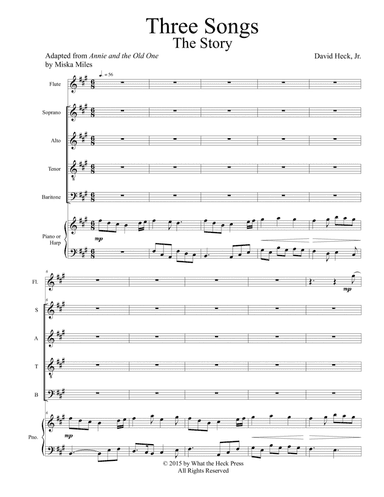 Three Songs:  The Story