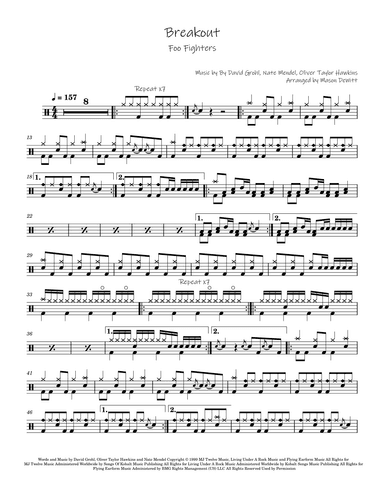 Breakout (arr. Mason DeWitt)