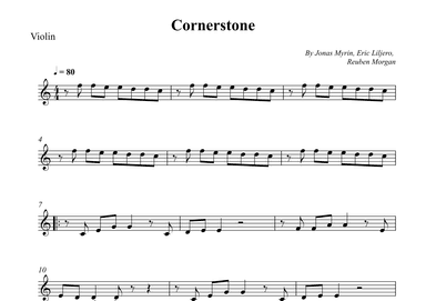 Cornerstone (arr. Wesley S. SIlva)