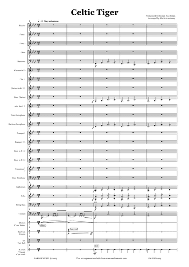 Medley from Michael Flatley's dance show - 'Celtic Tiger'