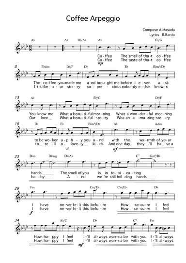 Coffee Arpeggio