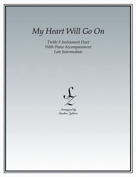 My Heart Will Go On (Love Theme from Titanic) (arr. Sandra Zylstra)