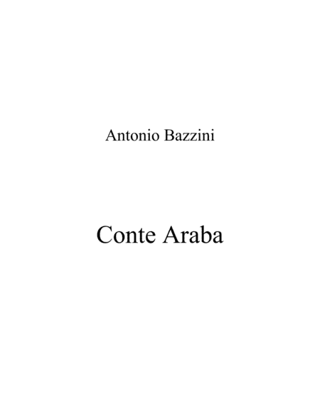 Conte Araba (arr. Nick Lacanski)