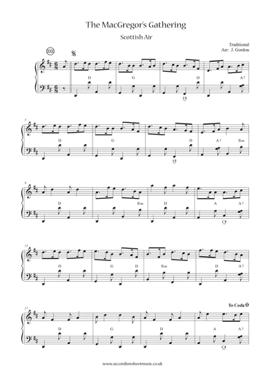 The MacGregor's Gathering (arr. Julia Gordon)