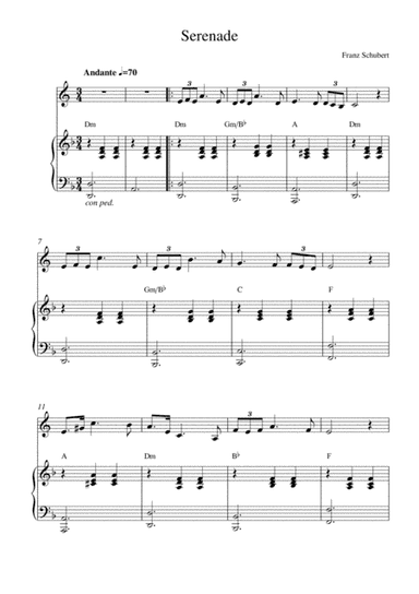 Serenade (Ständchen, D.957) (arr. Kaiserin Rebecca)