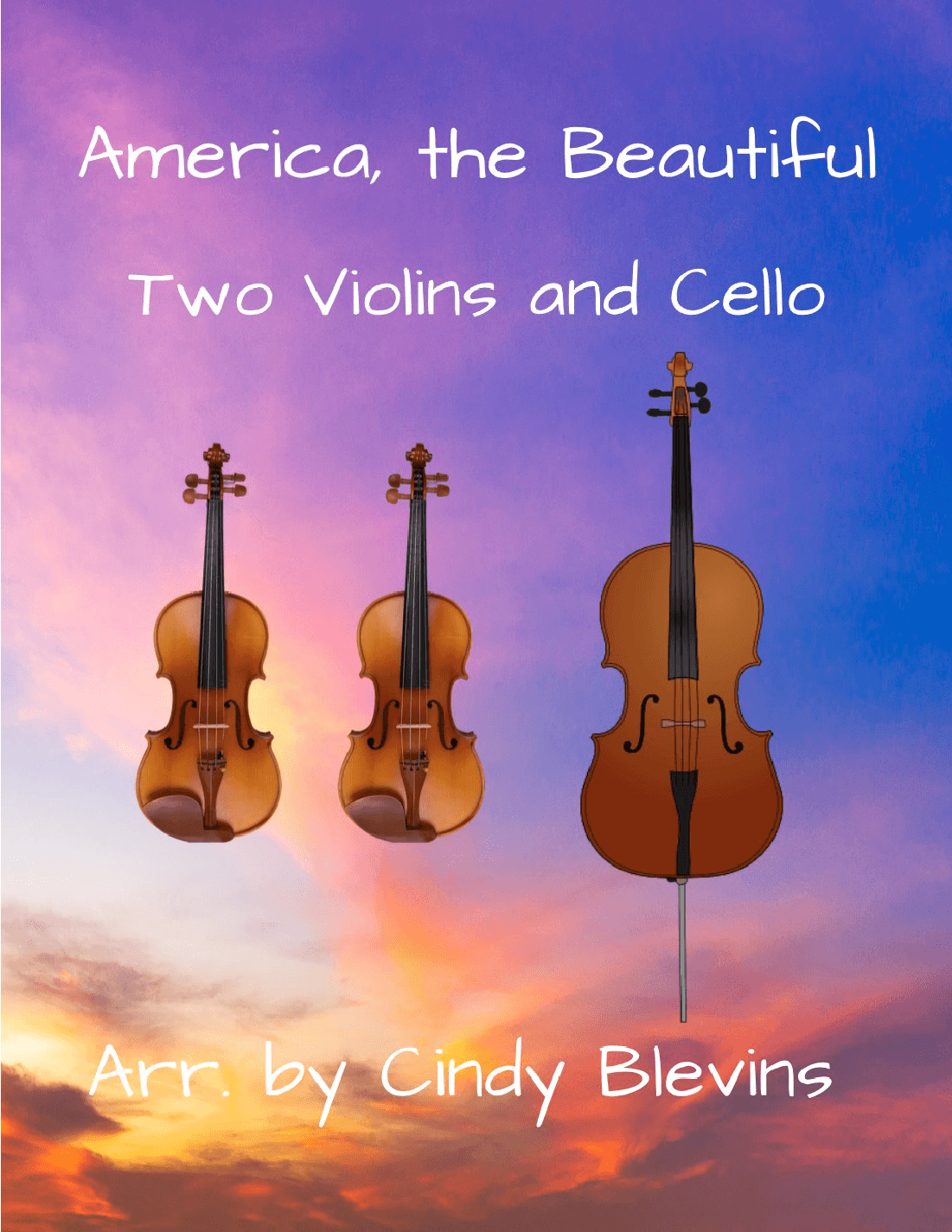 America, the Beautiful, for Two Violins and Cello (arr. Cindy Blevins)
