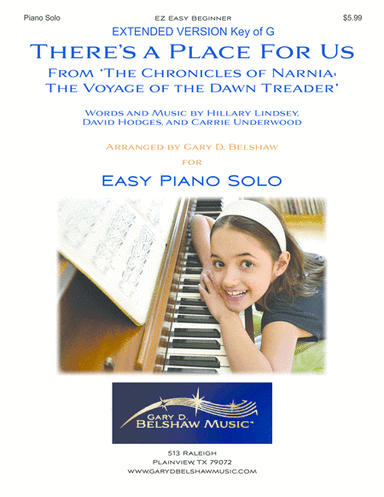 There's A Place For Us (arr. Gary D. Belshaw (ASCAP))
