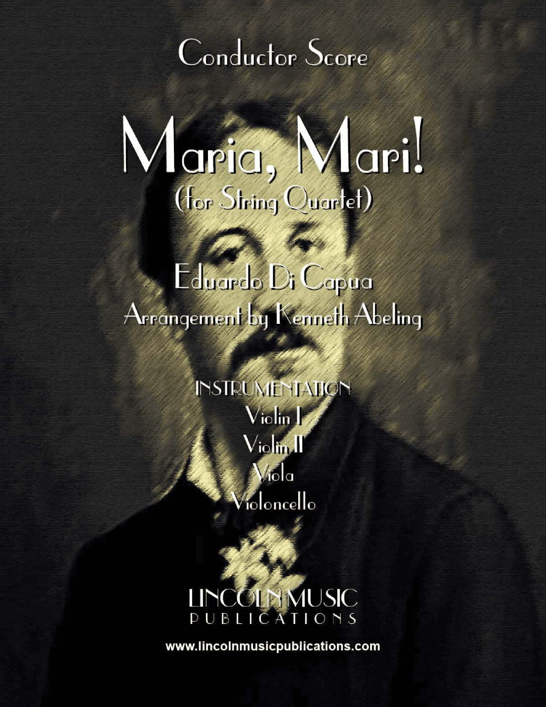 Maria, Mari! (Oh Marie) for String Quartet) (arr. Kenneth Abeling)