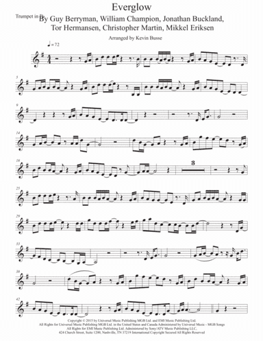 Everglow (arr. Kevin Busse)