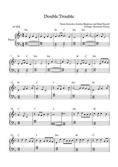 Double Trouble (arr. Alexandre Vianna)