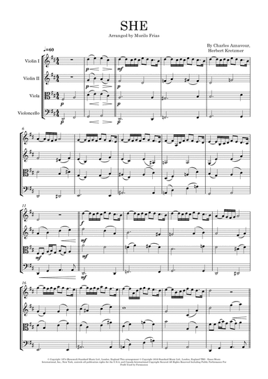 She (arr. Murilo Frias)
