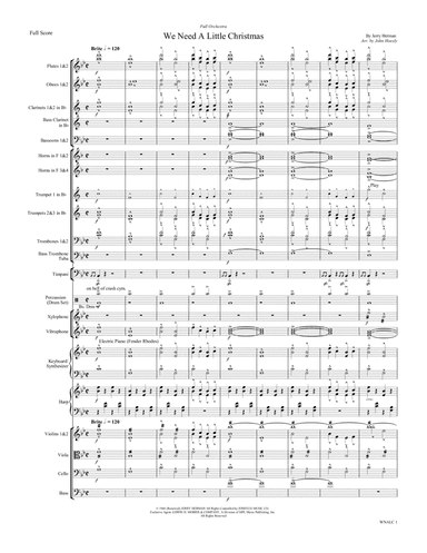 We Need A Little Christmas (arr. John Hoesly)