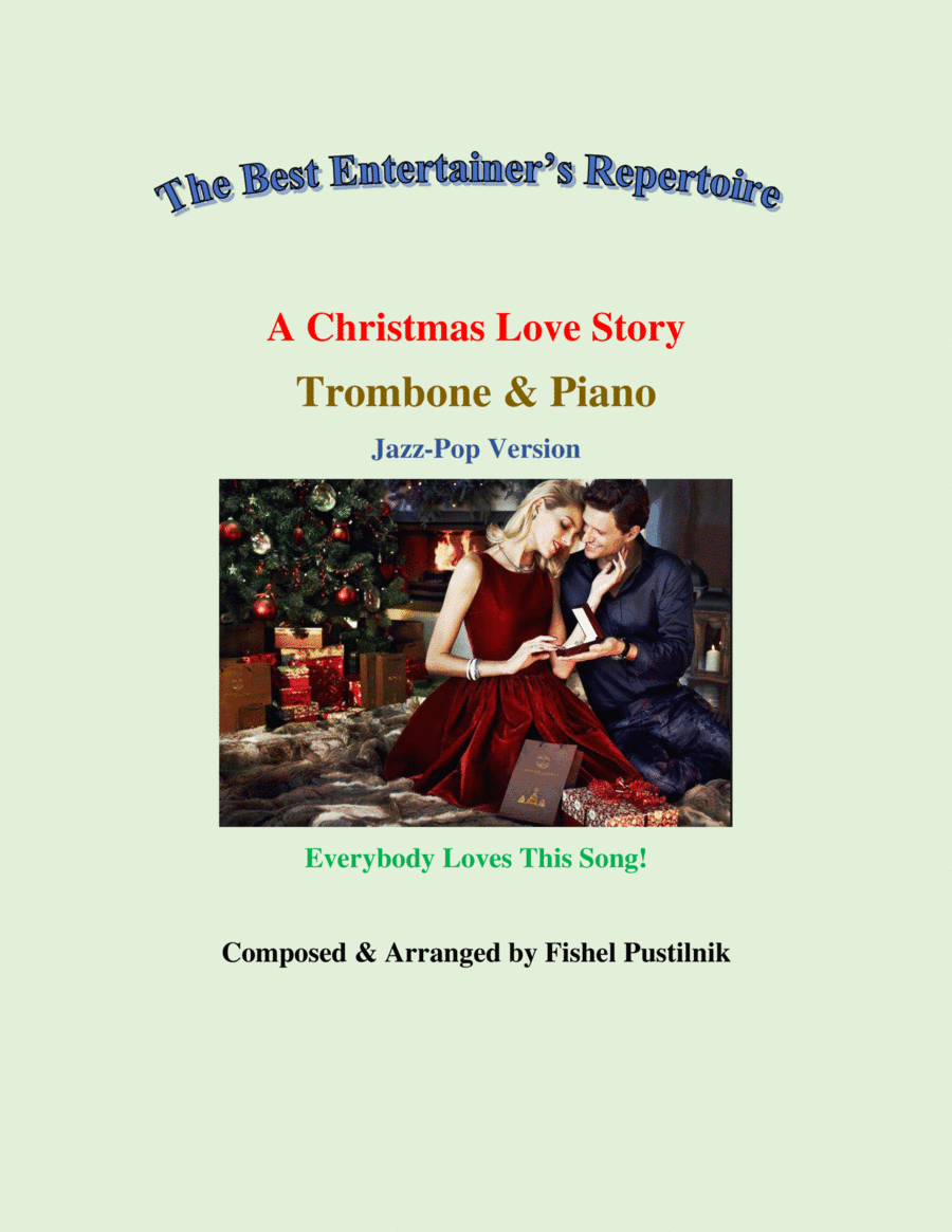A Christmas Love Story Piano Background for Trombone and Piano-Video