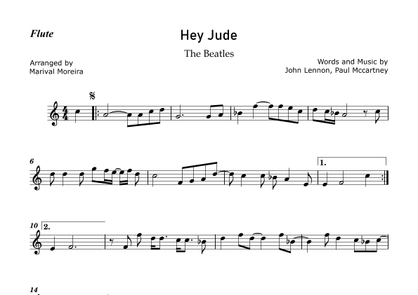 Hey Jude (arr. Marival Moreira)