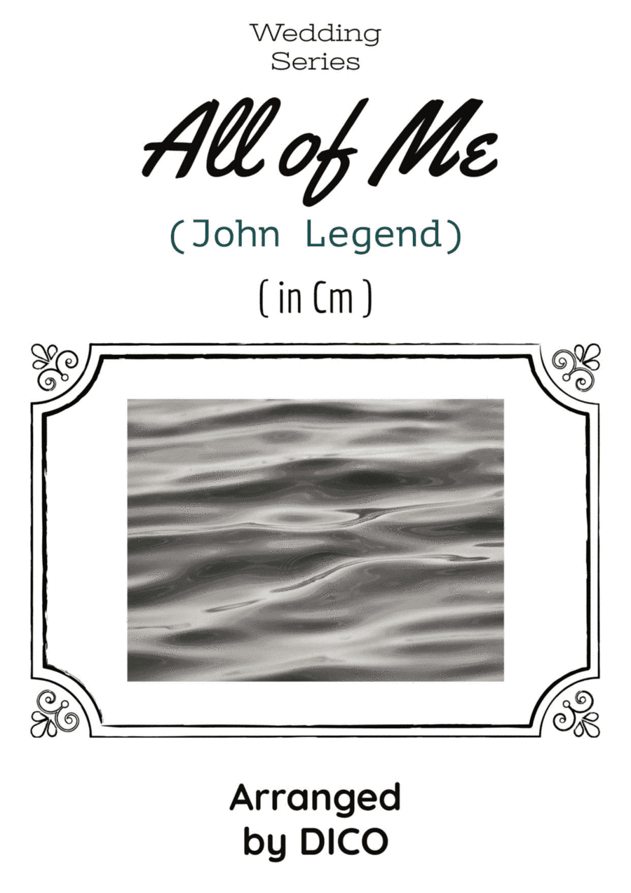 All Of Me (arr. Dico)