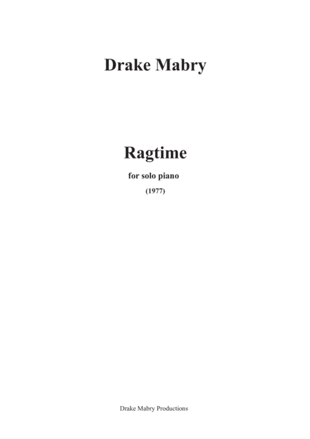 Ragtime