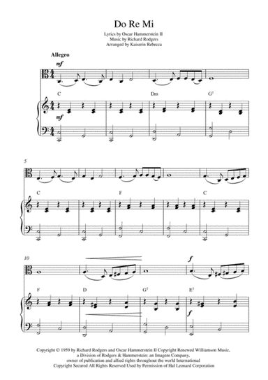 Do-Re-Mi (arr. Kaiserin Rebecca)