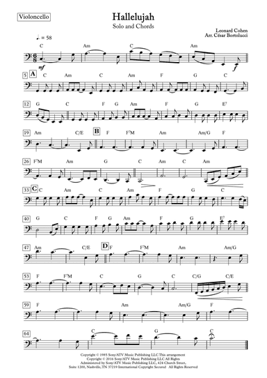 Hallelujah (arr. ACT Bortolucci)
