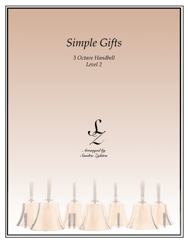 Simple Gifts (3 octave handbells) (arr. Sandra Zylstra)