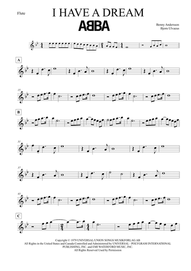 I Have A Dream (arr. Leo Silva)