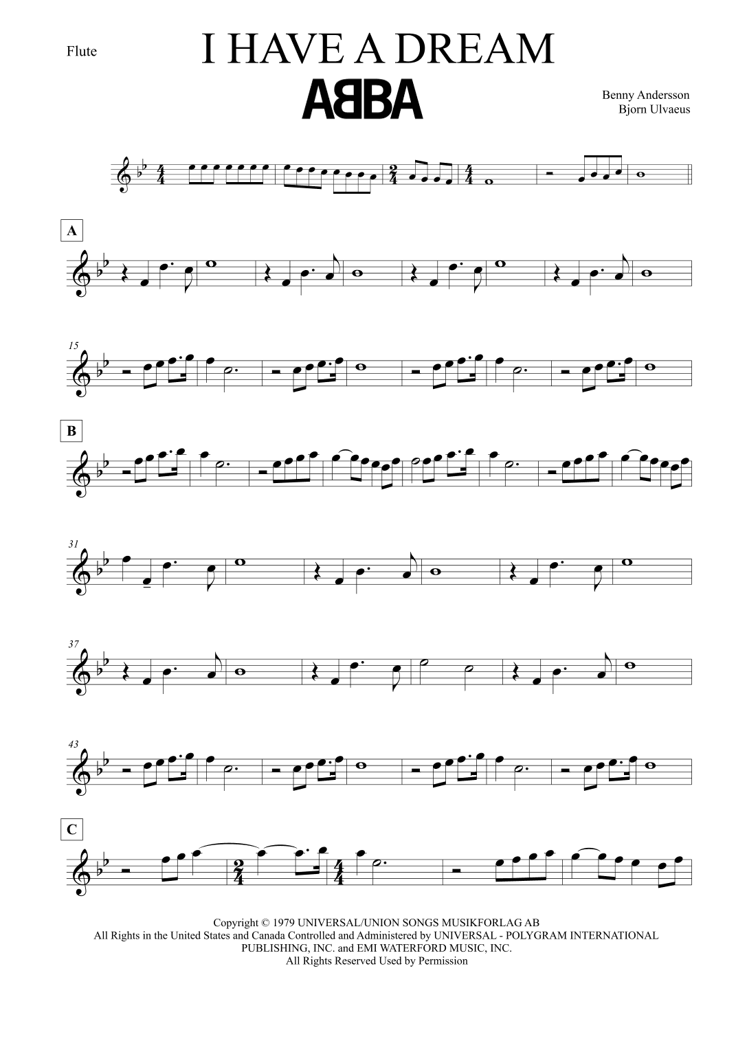 I Have A Dream (arr. Leo Silva)