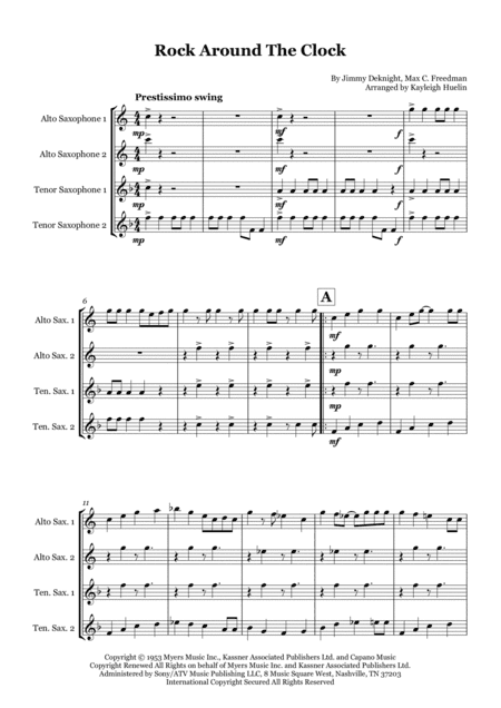 Rock Around The Clock (arr. Kayleigh Huelin)